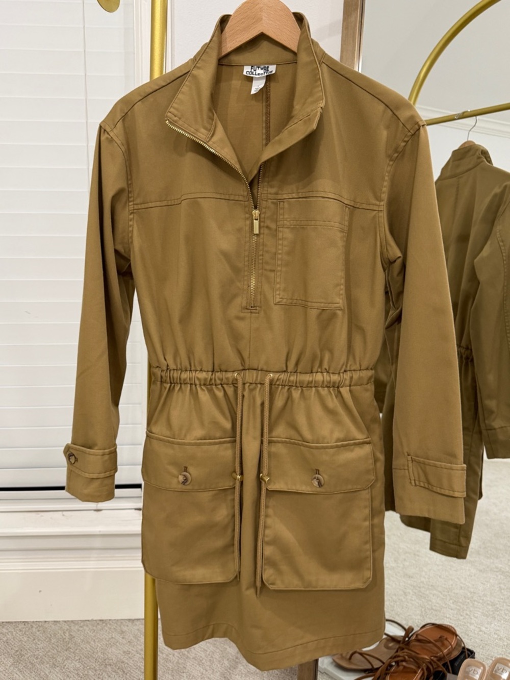 Future Collective Utility Jacket in Camel